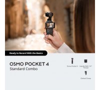 DJI Osmo Pocket 4 Handheld Camera (Standard Combo)