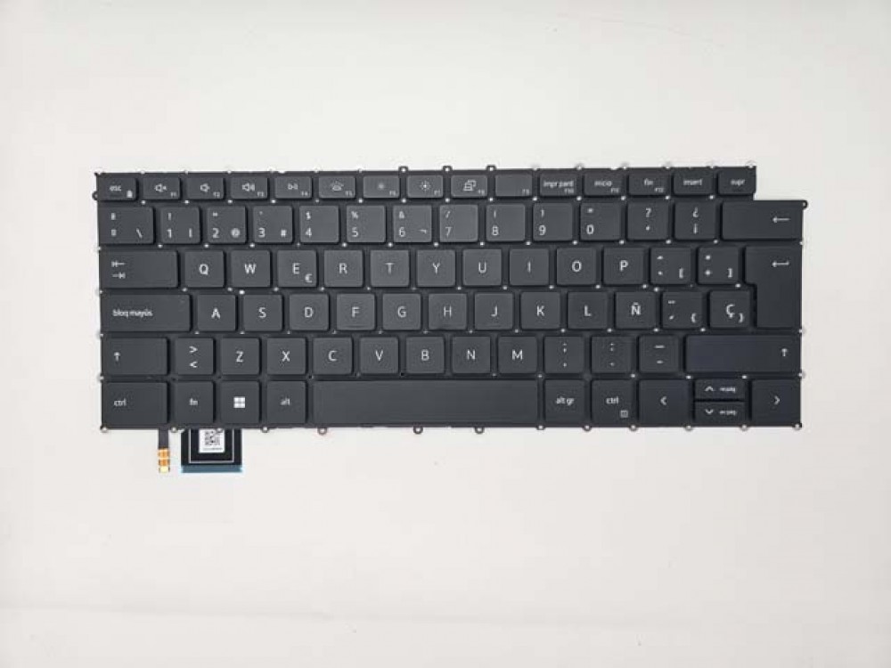 Dell XPS 15 9500/9510/9520/9539 Black Backlit Spanish Laptop Keyboard CN-0DK1N1 Dell XPS 15 9500/9510/9520/9539 Black Backlit Spanish Laptop Keyboard CN-0DK1N1