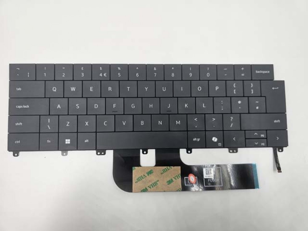 Dell XPS 13 9640 Black Laptop Keyboard with AI keys UK Layout Dell XPS 13 9640 Black Laptop Keyboard with AI keys UK Layout