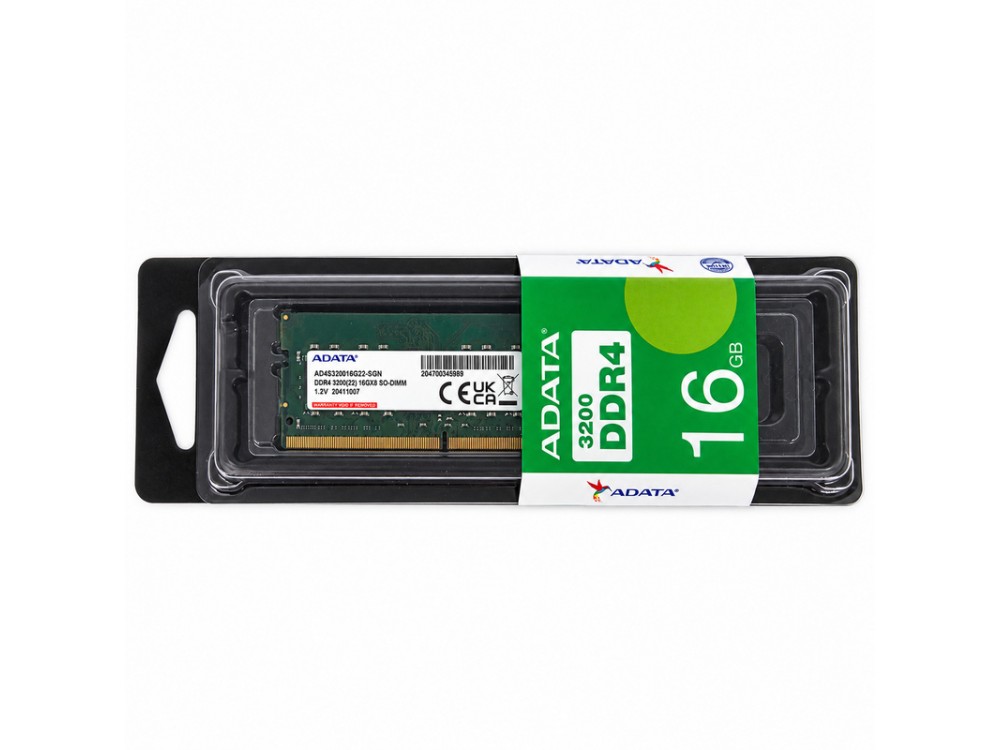 ADATA Premier 16GB DDR4 3200MHz SODIMM Laptop RAM PC4-25600 AD4S320016G22-SGN