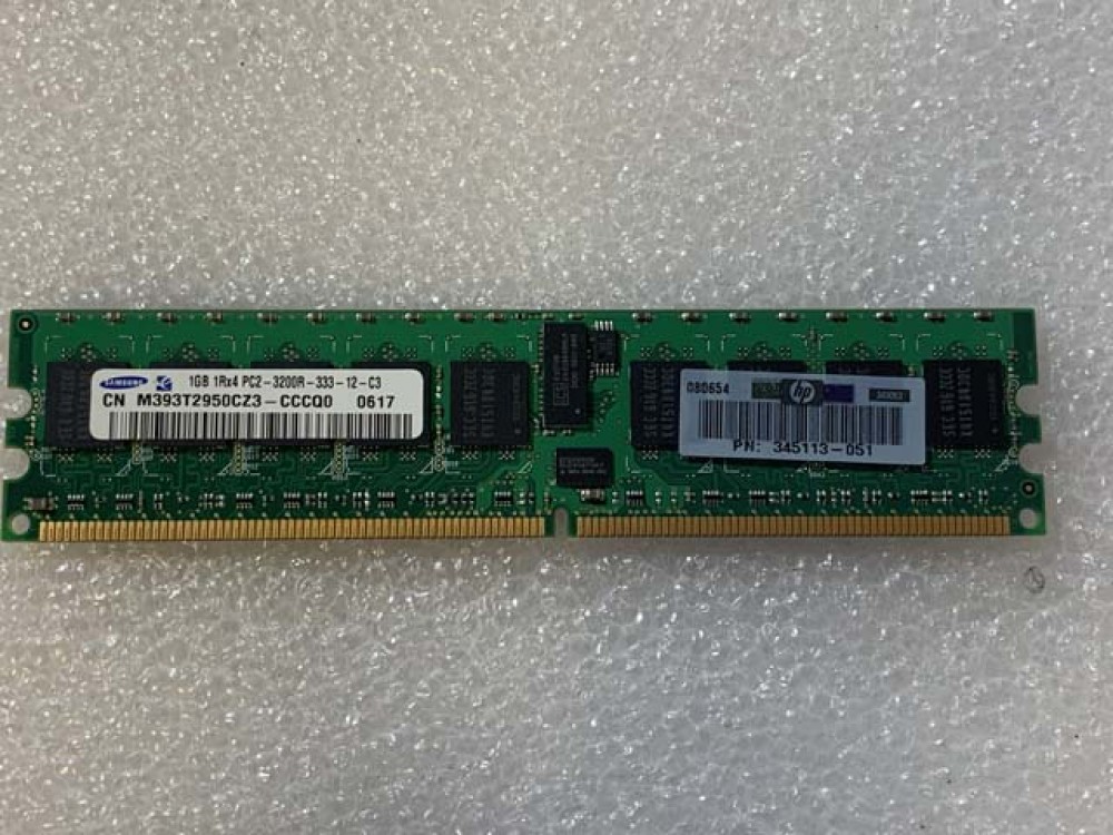 Samsung HP 2 x 1GB (2GB) Dell PC2-3200R 333 Server Ram Memory Samsung HP Samsung HP 2 x 1GB (2GB) Dell PC2-3200R 333 Server Ram Memory Samsung HP