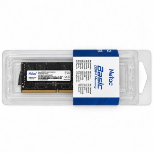 Netac Basic 16GB DDR4 3200MHz SODIMM Laptop RAM PC4-25600 CL22 NTBSD4N32SP-16