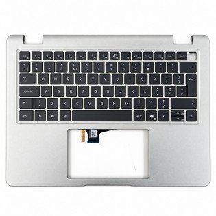 Genuine Dell Pro 14 Plus PB14250 Palmrest UK Backlit Keyboard Copilot Key 0V9KJV Unused
